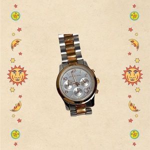 Michael Kors Runway Mk5315 Two Toned Women’s Watch